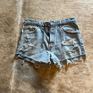 Levi’s jean shorts